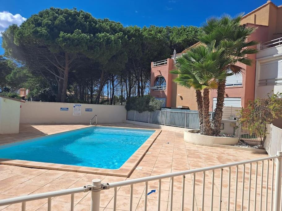 Appartement Le Florid Cap D'Agde, T2 , 4 Pers, 200M Plage, Terrasse Esterno foto