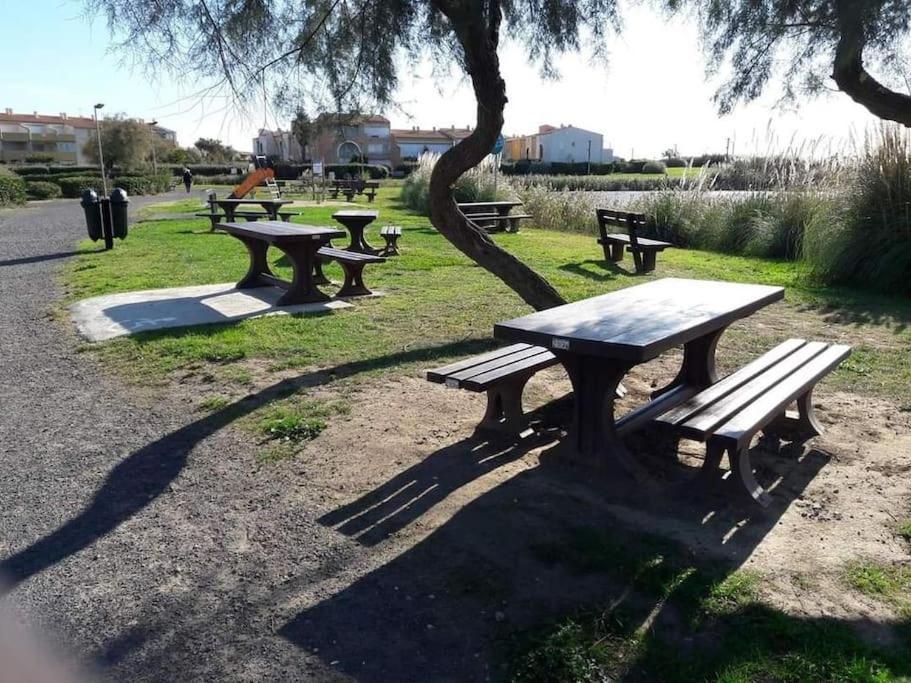 Appartement Le Florid Cap D'Agde, T2 , 4 Pers, 200M Plage, Terrasse Esterno foto