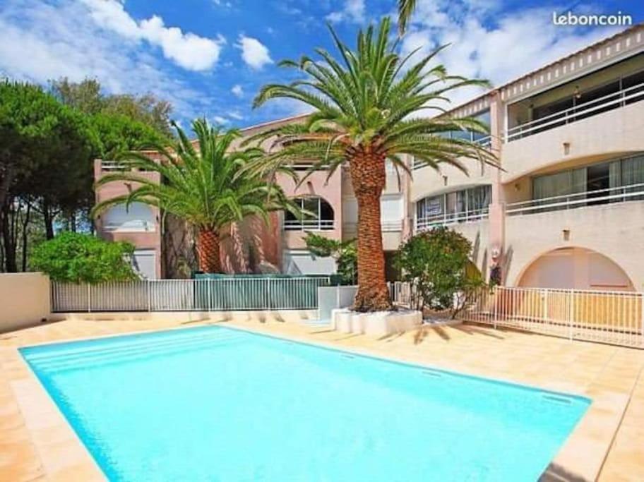 Appartement Le Florid Cap D'Agde, T2 , 4 Pers, 200M Plage, Terrasse Esterno foto
